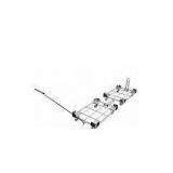 Wire Mesh Decking, Tray With Powder Coating Surface, Fixed Casters For Order Picking thumbnail-1