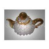 Pyrex Dark brown teapot glass Handicrafts Gift Decoration