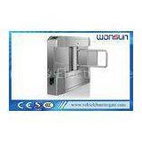 Stainless Steel Double Automatic Swing Barrier Gate With Dry Contact Interface thumbnail-1