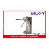 Indoor / Outdoor Semi - automatic Turnstile Barrier Gate With 490mm Arm Length