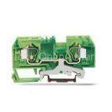 0.2 - 10.0mm2 / 24 - 8 AWG 600V 50A 54A Spring Terminal Block 12 - 13 mm SP210