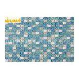 Home Decorative Ceramic Iridescent Glass Mosaic Tile , Broken Glass Mosaic Tile thumbnail-1