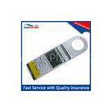 Hard PP Scaffold Safety Tags For Construction Safety Management