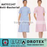 100% Cotton Anti-bacterial 99% Rate OEM Hospital Anti-bacterial Nurse Uniform 170gsm thumbnail-1