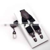 HOT SALE Adult Men's 4 Clips High Quality Solid Colors Suspenders thumbnail-3