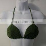 Crochet Knit Crop Halter Bra Blouse Beach Bikini Top thumbnail-1