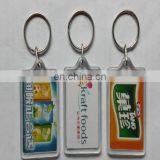 Custom Round Clear Acrylic Keychain