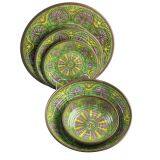 Melamine Dinner Set With Screw Shape