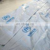 Custom size relief PE tarpaulin with waterproof and UV-treatment