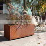 Corten Steel Planter for Building Garden and House thumbnail-6