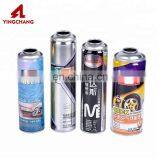 CYMK Universal Gas Can /empty Aerosol Tin Can / Valve Can Packing Can thumbnail-4