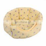 Best Price Cute Pattern Bright Colors Sturdy Not Easily Deformed Round Pet Bed For Dog thumbnail-1
