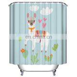 Custom Ocean Sea Star Patterns Mouldproof Shower Curtain Liner With Magnets thumbnail-6