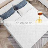 2020 Amazon Hot Sale Home Textile Stretch Skirt Knife Edge Crcular Knitted Waterproof Mattress Topper King