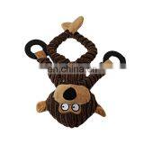 Squeaky Pet Product Lovable Animal Sound Plush Dog Toy thumbnail-4