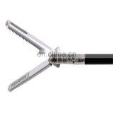 Geyi Autoclavable Laparoscopic Surgical Instruments Fenestrated Grasping Forceps With Long Tip thumbnail-2