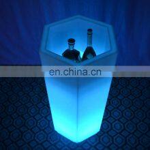 Plastic Beer Wine Vodka Champagne Rechargeable Flashing Led Ice Bucket for Promotion thumbnail-5