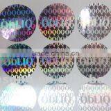 One-off Laser 3D Hologram Label