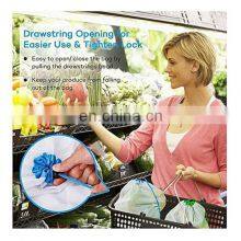 1Pcs/3Pcs/5Pcs Portable Storage Reusable Shopping Bags Mesh Product Bag Washable Eco Friendly Paper Shopping Bag thumbnail-5