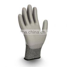 En388 4543 Hand Safety Anti-cut Construction Gloves PU Coated Cut Resistant Work Gloves Level 5 Anti Cut Gloves thumbnail-1