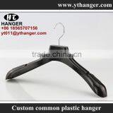 IMY-444 Black Coat Plastic Wide Hangers and Racks for Show thumbnail-1
