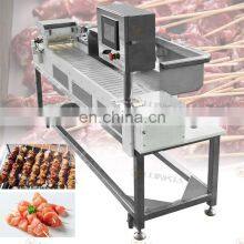 LONKIA Industrial Automatic Shrimp Kebab Skewer Machine, Meat Kebab Making Machine thumbnail-2