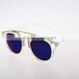 Revo Color Lens Drop Ship Frog Style Rimmed Vintage Steampunk Sunglasses thumbnail-4