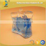 Square Glass Perfume Bottle With Crimp Top thumbnail-1