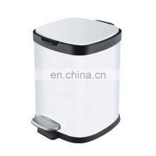 Indoor 6L 12L 20L Stainless Steel Hotel Room Trash Can and Office Household Kitchen Trash Can and Waterproof Bathroom Trash Can thumbnail-2