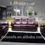 High Quality Modern Leather Air Electric Power Sectional Recliner Sofa Set New Designs 2016