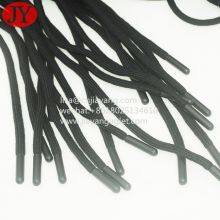 Custom Polyester Round Cord With Core Injetion Palstic Aglet Accept 8 kg Tensile Test Shoelace Aglet thumbnail-4