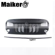 Accessories for Jeep Wrangler jk 07-17 New Bumper Grille Auto Parts Matte Mesh Front Grills