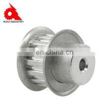 CNC Machining Aluminium Belt Pulley and Flat Belt Pulley and Timing Pulley thumbnail-2
