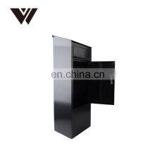 Extra Large Front Access Or Rear Access Fence Mounted Anti-theft Safe Courier Drop Letter Box Post Box For Parcel Mails Delivery thumbnail-5