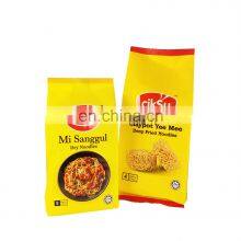 Custom Design Food Grade Noodles Transparent Packaging Bags Pasta Packaging Bag Side Gusset Bag With Window thumbnail-1