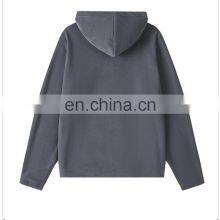 Wholesale Plus Size Polar Fleece Pocket Pullover Hoodie Custom Unisex Warm Long Sleeve Sweatshirts Polyester Hooded For Men thumbnail-3