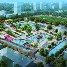 Large-scale water park site planning and design equipment customization