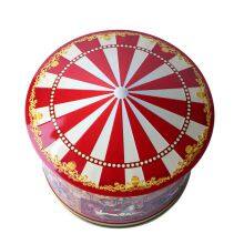 Food Grade Custom Printing Carousel Gift Tin Box Music Metal Tin Box for Cookie Candy Chocolate Packaging thumbnail-1