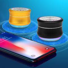 Latest Hot Sale LED Colorful Light Cute Alto Falante Wireless Portable Mobile Music Mini Bluetooth Speaker With Custom Logo thumbnail-2