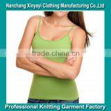 Super Low Price Plain Green Adult Corset Tank Top for Women From China Garment Factory thumbnail-1