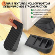 Extra Large Door Stoppers for Bottom of Door Gaps Heavy Duty Doorstop Great for Home Office,Rubber Door Stopper Wedge for Tile thumbnail-3
