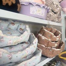 Customizable Waterproof Round Pet Bed for Indoor & Outdoor Use, Small Dogs & Cats thumbnail-4