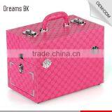 Guangzhou Factory Wholesale Makeup Case Nail Polish Cosmetic Case With Drawer thumbnail-3