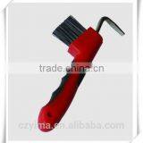 Plastic Hoof Pick Brush With Soft Grip/horse Products thumbnail-1