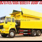 2015 hot sale Howo 6*4 Fully Enclosed Dump Truck made in china