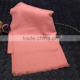 New Winter Fashion Fringe Plain Women Cashmere Shawl thumbnail-6