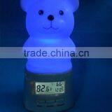 Digital Thermoemter& Hygrometer With Baby Night Light