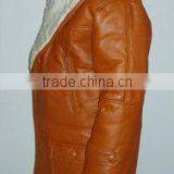 Men Shearling Leather Coat