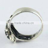 Oxidized Plain Silver Tortoise Silver Ring, 925 Sterling Silver Jewelry, Silver Jewelry thumbnail-5