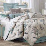 New Arrivals Fancy Romantic Touch Satin Pillowcase Berdding Set thumbnail-4
